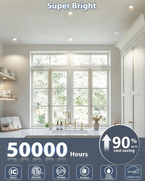2 Inch Adjustable Gimbal Recessed Led Lights 12 Pack 5Cct Spotlight Smooth 360 Rotation 90 Tilt Dead Simple Setup Kick Up Your Vibes Solid Build Nailed It Quality Bright Illumination For Any Room