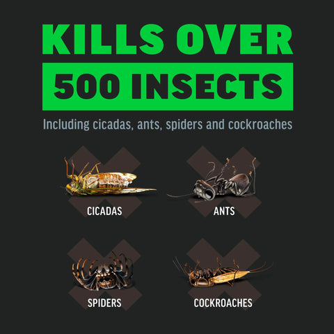 Fast Acting Outdoor Insect Killer 32 Oz Kills 500 Plus Pests On Contact Provides Same Day Control And Up To 3 Months Of Protection
