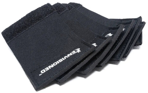 Top Shelf Neoprene Protective Sleeves For 2 Inch Cinch Straps And Tie Downs, Heavy Duty Sheath Covers With Anti Scratch Buckle Guards, Built Tough Cargo Strap Protectors, 8 Pack