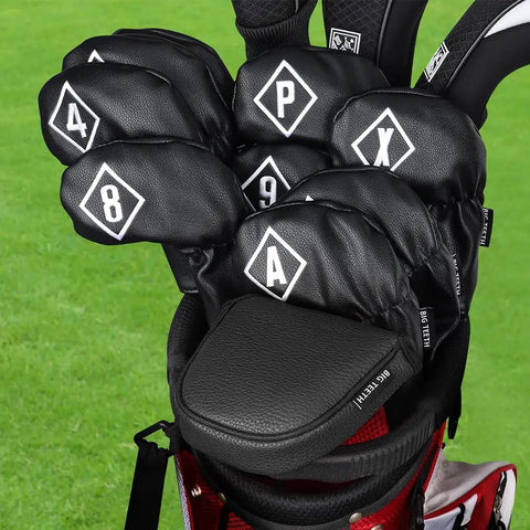 Mallet Putter Headcover With Magnetic Closure For Heel Shafted Mallets Protects Odyssey 2 Ball Scotty Cameron Flowback 5 Taylormade Spider Putters Black Durable Snug Fit For Golf Bags