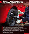 Installation advice for Lug Centric Wheel Spacers 0.5 Inch Thick Boost Offset For Chevy GMC Toyota Honda Ford Trucks Suv.
