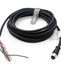 M12 17 Pin Female Vision Sensor Cable For Open Vision Systems, shielded, 2m length, plug and play, compatible with Cognex In Sight 3D L4000