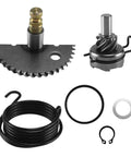 GY6 Kick Start Gear Shaft And Idle Gear Kit For 49cc 50cc 80cc Scooters And Mopeds 139QMB P139QMA with steel teeth components
