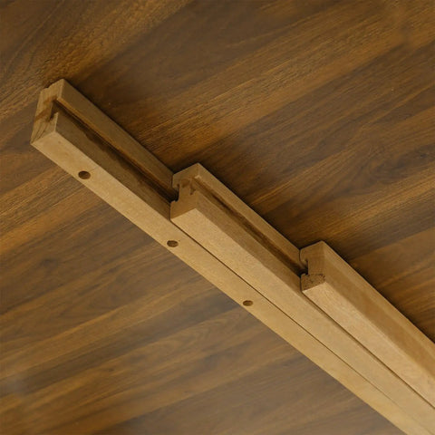 26 Inch Wooden Table Extension Slides Expands Dining Tables Up To 52 Inches Heavy Duty Drawer Glides beneath dining table