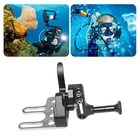 Shutter Release Extension Lever Trigger Mount Adapter For Diving Tray Stabilizer And Underwater Camera Housing Handle Adjustable