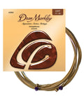 Vintage Bronze Acoustic Guitar Strings 6-String Set 11-52 Light Gauge, Precision Wound For Rich, Break-Resistant Tone, Long-Lasting Bronze Blend, Made In USA package