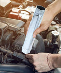 Heavy Duty Hardened Steel Socket Wrench For Rv Water Heater Element Removal Tough As Nails Multi Function Tubular Spanner in use on engine
