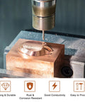 Machining process on Solid Brass Round Rod One And A Half Inch Diameter Eight Inch Length H62 Brass Lathe Bar Stock for industrial use