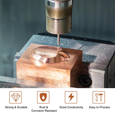 Machining process on Solid Brass Round Rod One And A Half Inch Diameter Eight Inch Length H62 Brass Lathe Bar Stock for industrial use