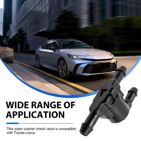 Two-Piece Windshield Washer Check Valve Kit For Toyota Lexus Scion shown with compatible car model