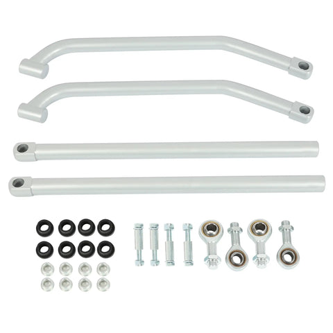 Radius Rods Bar Upgrade For Polaris RZR 1000 XP 4 EPS UTV High Lifter Radius Arm Kit With Heavy Duty Rods, Fits 2014-2017 Models, Improves Steering, Stability, And Off Road Performance. heavy duty steel radius rods and mounting hardware