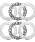 Two Sets Thrust Needle Roller Bearings With Washers NTA1625 2TRA Heavy Duty Chrome Steel Needles For High Load Machinery