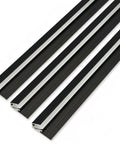 Under Cabinet Lighting Kit 3 Pack 3.3Ft Aluminum Channel LED Closet Lights With Silicone Cover 45 Degree Slim Wardrobe Light