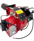 Heavy Duty Single Stage Air Atomization Burner For Industrial Boilers And Commercial Heating Systems Plug And Play 220V side view with controls