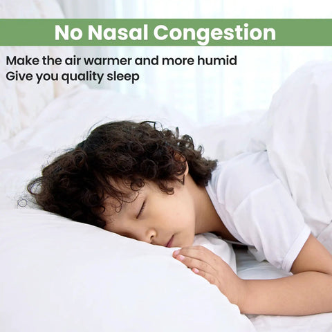 Child sleeping peacefully, illustrating the benefits of Universal Humidifier Filter For AIRCARE Essick Air MA1201 MA0950.