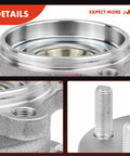 Close-up of Rear Wheel Bearing And Hub Assembly For Mazda CX-5 2013-2023 AWD 5 Lug OEM-Grade showing thread and bearing detail.