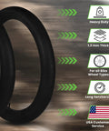 Beefy Heavy Duty Fat Bike Inner Tube For 20x4 And 26x4 Tires Puncture Resistant Butyl Tube MTB features and USA service badge