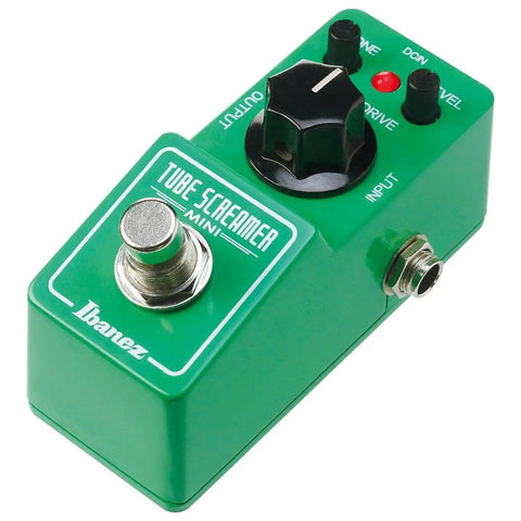 Tube Screamer Mini Overdrive Pedal for Guitars, Ultra Compact 1.375 Inch Wide with True Bypass and Drive Controls