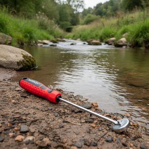 Handheld Prospecting Magnet For Gold Panning And Black Sand Cleanup With Magnetic Pickup Tool And 8 Lb 16 Lb 35 Lb 50 Lb Or 75 Lb Pull Strengths For Fast Pay Dirt Separation For Quick Clean Gold Recovery