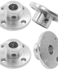 Metal Rigid 8mm Flange Coupling Connector Set For DIY RC Model Motors And Shaft Axis Fits Guide Coupler Accessory