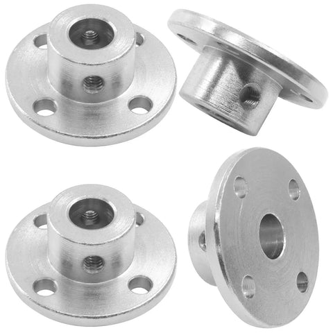 Metal Rigid 8mm Flange Coupling Connector Set For DIY RC Model Motors And Shaft Axis Fits Guide Coupler Accessory