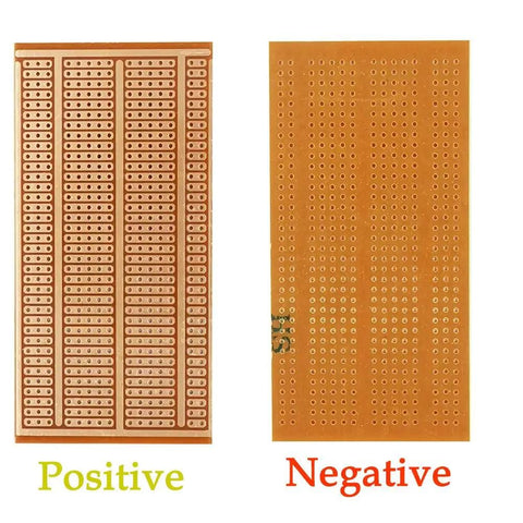 50x100mm Copper Stripboards 12 Pack For DIY Soldering And Prototyping Projects Single Sided Perfboard 2.54mm Pitch Front Back