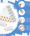 120 Count 4 Inch Foam Paint Roller Refills For Walls And Edges High Density Mini Foam Covers Deliver Smooth Even Coats On Flat Surfaces