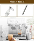 Top Shelf Sp0001820 Espresso Steam Wand Kit Compatible With Breville Dual Boiler And Oracle Models showing steam probe and wand.