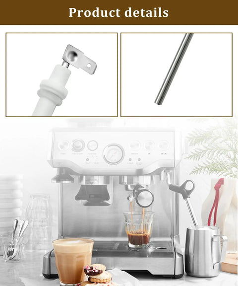 Top Shelf Sp0001820 Espresso Steam Wand Kit Compatible With Breville Dual Boiler And Oracle Models showing steam probe and wand.