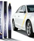 Scratch Remover Pen For Cars, Magic Car Scratch Repair Pen That Works On All Colors, Easy DIY Paint Repair Kit, 2 Pack, with car