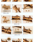 Wooden Trebuchet Desktop Model Kit For Adults A Hardcore Hobby Project You Can Build From Start To Finish assembly steps