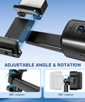 Face Tracking Tripod With 360 Degree Real Time Rotation For Smartphones No App Needed Remote Control And Gesture Sensing
