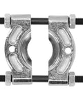 Front view of Beefy Heavy Duty Bearing Separator Kit 75 105mm Alloy Steel Metric Bearing Splitter For Car Use Pro Remover Tool