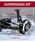 Perfect Oe Direct Replacement Control Arm Suspension Kit For Honda Civic, front suspension parts with tie rods and sway link