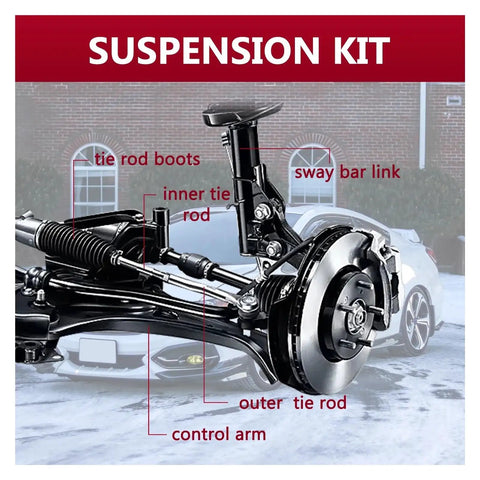 Perfect Oe Direct Replacement Control Arm Suspension Kit For Honda Civic, front suspension parts with tie rods and sway link