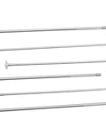 Dasqua 6-piece T-bore hole gauge set; stainless steel telescoping bore gauges, 5/16"–6" range