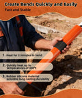 Heavy Duty PVC Heat Blanket For Conduit Bending Up To 1-1/2 Inch, rubber silicone material, heating pipe for easy bends.