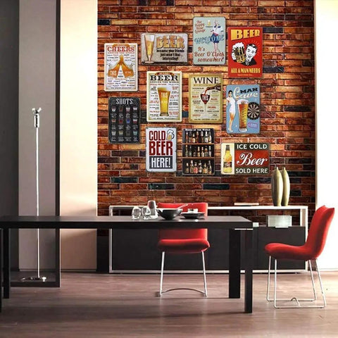 Amateur Ham Radio Crib Notes Tin Sign Decor for Bars and Homes Multicolor 8x12 Inch Metal Wall Art displayed in modern room