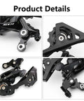Close-up views of 11 Speed Rear Derailleur RD-R7000-SS Direct Mount For Road And Folding Bikes with detailed components
