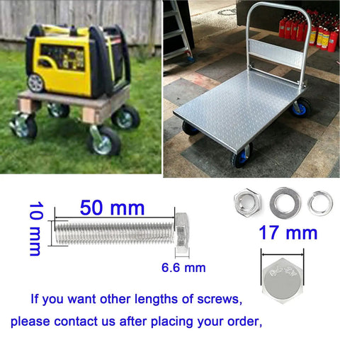 Heavy Duty Industrial Caster Wheels Four Pack Eight Inch Air Filled Rubber Casters Packed With Two Locking Pedal Brakes And Two Swivel Rollers Built Tough Steel Hub Shock Absorbing Cushion With Quick Install Bolts For Smooth Cart Handling