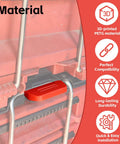 Bulletproof Two Pack Replacement Latch For Milwaukee Packout Drawer Toolbox Gotta Love This Smooth Closing Upgrade Crafted From Rock Solid PETG Plastic That Stays Put, showcasing a close-up of red latch in toolbox.