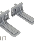 undermount drawer slides rear brackets with screws