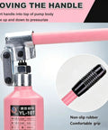 Badass 15 Ton Hydraulic Gear Puller And Three Jaw Bearing Extractor showing pump handle and non-slip grip for pressure application.