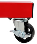 Heavy Duty Folding Engine Stand With 1500 Lb Rating And 360 Degree Geared Rotation Head smooth rolling locking caster wheel.