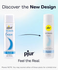 Water Based Personal Lubricant For Women With Silky Glide And Hydrating Moisture Designed For Sensitive Skin And Comfortable Intimate Moments For All Night Play, showing old and new bottle design.