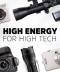 Ready To Roll High Capacity CR2 Lithium Batteries 2 Pack 3V Photo Power Cells Built Like A Tank And Packed With Serious Backup Juice For Digital Cameras And Tablets with cameras and flashlights.