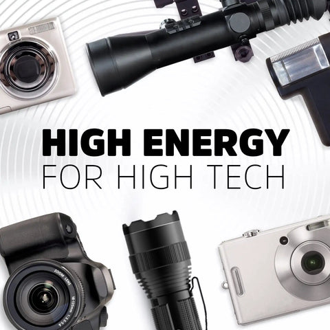 Ready To Roll High Capacity CR2 Lithium Batteries 2 Pack 3V Photo Power Cells Built Like A Tank And Packed With Serious Backup Juice For Digital Cameras And Tablets with cameras and flashlights.