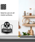Top Shelf Wood Finish Paste Wax For Furniture Cabinets And Tabletops Blends Carnauba And Beeswax on a kitchen counter.