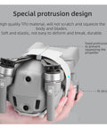 Pro Grade Propeller Guard And Strap System For DJI Mavic Air 2 And Air 2S Drones, showing TPU protrusion design for protection.