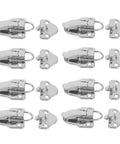 Six Piece Vintage Iron Jewelry Box Latch Hasps With Screws For Wooden Boxes Retro Chest Lock Buckles